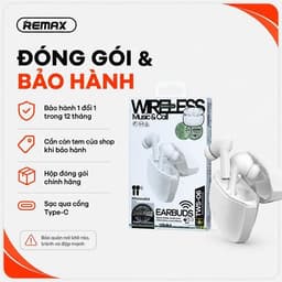 Tai Nghe Bluetooth Remax TWS-06 và WK Design WS-58 7