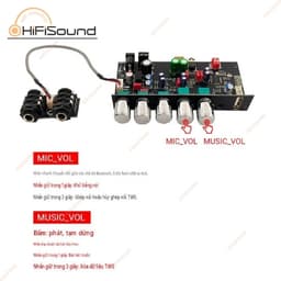 ZK-DAM H2 Mạch trộn Karaoke Bluetooth DSP phiên bản nâng cấp 4