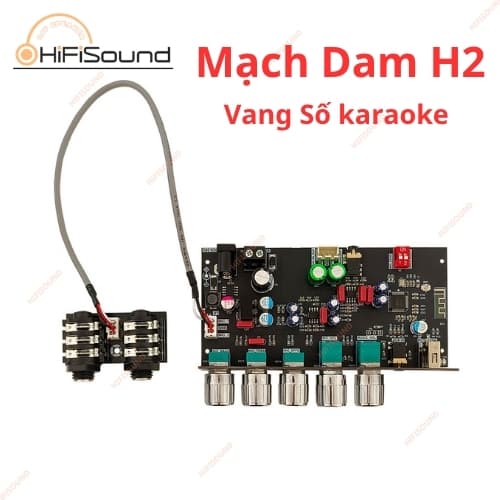 ZK-DAM H2 Mạch trộn Karaoke Bluetooth DSP phiên bản nâng cấp