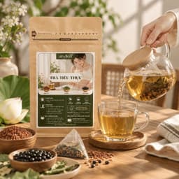 Trà tiêu thực, trà đẹp dáng An Diên, hỗ trợ giảm cân, giảm mỡ bụng, đùi, bắp tay giúp cơ thể thon gọn, săn chắc 5