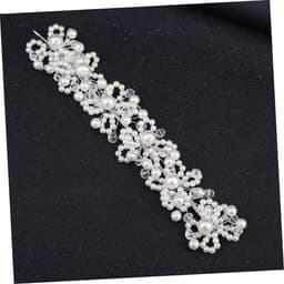 Băng Đô Cô Dâu Ngoc Trai Pha Lê – Phụ Kiện Tóc Cưới Handmade Sang Trọng ponny 4