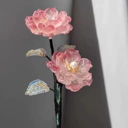 Kẹp Cài Tóc Cô Dâu Hoa Sen Hồng 3D – Phụ Kiện Tóc Cưới Handmade Thanh Lịch ponny 5