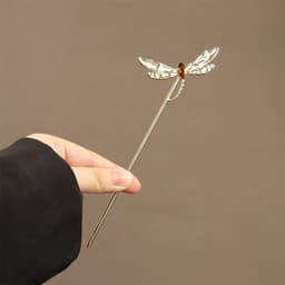 Trâm Cài Tóc Chuồn Chuồn Ánh Nguyệt – Phụ Kiện Tóc Vintage Thanh Lịch, Thơ Mộng Phối Áo Dài ponny 3