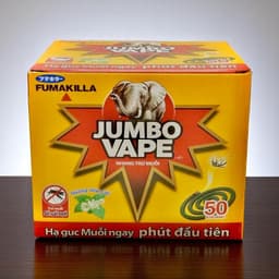 Thùng 12 Hộp Nhang muỗi Jumbo Vape hương Hoa Lài  Mỗi Hộp 50 Khoanh (Trừ muỗi sốt xuất huyết) 4
