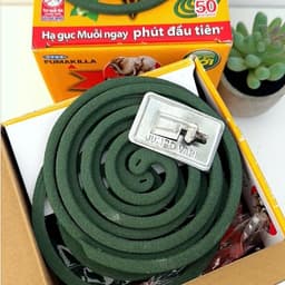 Thùng 12 Hộp Nhang muỗi Jumbo Vape hương Hoa Lài  Mỗi Hộp 50 Khoanh (Trừ muỗi sốt xuất huyết) 6
