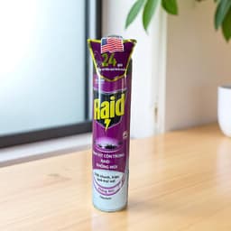 Combo 2 Chai Xịt Côn Trùng Raid 520ml Chính Hãng – Diệt Muỗi, Gián, Kiến Hiệu Quả – 3 Mùi Hương Lựa Chọn 4