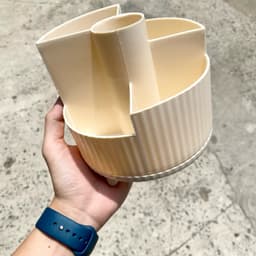 Kệ đựng (mỹ Phẩm/ Bút) Nhựa 5 Ngăn Xoay 360 độ 3