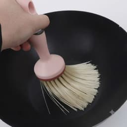 Chổi cọ quét bụi rửa chén đa năng 1827 (7x21cm) và Bộ chổi + ki hốt rác mini (loại rẻ)/ Chà Nồi Xoong inox 21cm. LMS 7