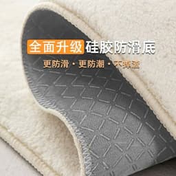 Thảm Chân Giường Lông Cừu Cashmere Pom/ Hình Thú và Thảm Chân 3D Hình Thú (Dạng Lông Cừu) 6