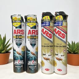 Combo 6 Bình Xịt Côn Trùng ARS Hương Không Mùi Và Không Mùi ProX Công Nghệ Nhật Bản 500ml và 600ml 6