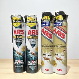 Combo 6 Bình Xịt Côn Trùng ARS Hương Không Mùi Và Không Mùi ProX Công Nghệ Nhật Bản 500ml và 600ml 2