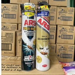 Combo 6 Bình Xịt Côn Trùng ARS Hương Không Mùi Và Không Mùi ProX Công Nghệ Nhật Bản 500ml và 600ml 4