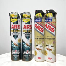 Thùng 24 Bình Xịt Côn Trùng ARS Hương Không Mùi Và Không Mùi ProX Công Nghệ Nhật Bản 500ml và 600ml 3