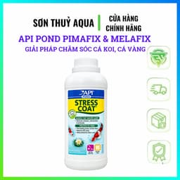API PIMAFIX POND - MELAFIX POND - STRESCOD 3890ML -  CÁ CẢNH siêu đậm đặc, tiết kiệm 6
