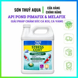 API PIMAFIX POND - MELAFIX POND - STRESCOD 3890ML -  CÁ CẢNH siêu đậm đặc, tiết kiệm 2