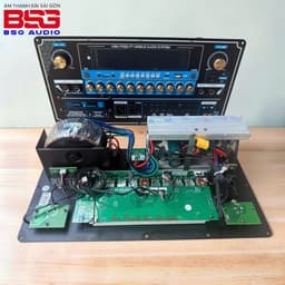 Bo Mạch Loa Kéo Nguồn Xuyến DSP V152HS  thế hệ mới Màn Hình Lớn hỗ trợ livestream ,Echo delay có Reveb,mẩu mới nhất 7