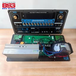 Bo Mạch Loa Kéo Nguồn Xuyến DSP V152HS  thế hệ mới Màn Hình Lớn hỗ trợ livestream ,Echo delay có Reveb,mẩu mới nhất 8