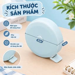 Thước dây tròn trơn màu 150cm 9
