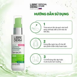 Serum Librederm Seracin Mattifying Anti-Acne Serum hỗ trợ kiềm dầu, giảm mụn, mờ thâm 50ml 5
