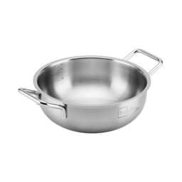 Nồi Lẩu, Nồi um kho thân cao Đáy liền nguyên khối  Fivestar inox 304 Cao Cấp đủ Size 18/20/22/24/26/28/30/32cm 2
