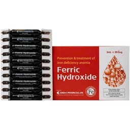 Ferric Hydroxide Sắt 5ml x 20 Ống – Dung Dịch Sắt Uống Cho Người Lớn & Trẻ Em - Hộp 20 ống 2
