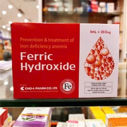Ferric Hydroxide Sắt 5ml x 20 Ống – Dung Dịch Sắt Uống Cho Người Lớn & Trẻ Em - Hộp 20 ống 3