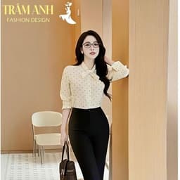thời trang công sở-sơ mi  công sở thanh lịch, mang đến vẻ ngoài chuyên nghiệp nhưng vẫn nữ tính. 2