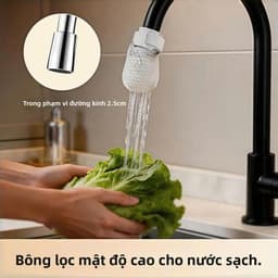 Combo 50 Túi Lọc Vòi Nước Đa Năng Bông Mềm, Lắp Đặt Dễ Dàng 7