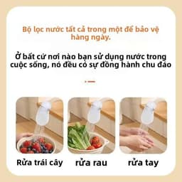 Combo 50 Túi Lọc Vòi Nước Đa Năng Bông Mềm, Lắp Đặt Dễ Dàng 5