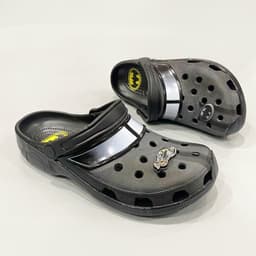 [ MOUSE CLOG ] Dép suc đế thấp bít mũi nam nữ, sục batman tặng kèm charm sticker 3d nổi trang trí 7