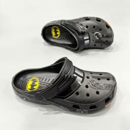 [ MOUSE CLOG ] Dép suc đế thấp bít mũi nam nữ, sục batman tặng kèm charm sticker 3d nổi trang trí 6