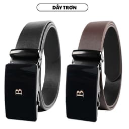 Thắt lưng nam PG khóa tự động, dây lưng khóa con lăn mặt kính sáng bóng A10L083C 5