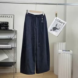 MẬP STYLE (47-90 KG) QUẦN HẢI LAM, CHẤT JEAN LỤA, LƯNG CAO, LƯNG THUN, FORM SUÔNG DỂ MẶC 2
