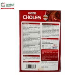 Koras Choles hỗ trợ tiêu giảm mỡ máu, ngăn ngừa sơ vữa động mạch với lá sen, men gạo đỏ - 30 viên 2