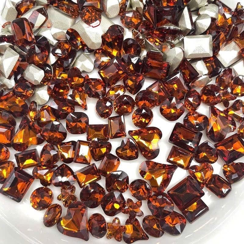 Hộp đá khối cao cấp màu mật ong trang trí móng - Hoangquy.233