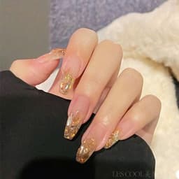 Túi 100 viên đá khối chân bằng trong suốt màu sắc Bling trang trí móng - Hoangquy.233 7