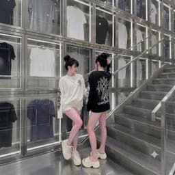 Áo thun dài tay thánh giá thập tự longsleve CHORME HEARTS nam nữ boxy long tee form rộng tập training thể thao AM108 6