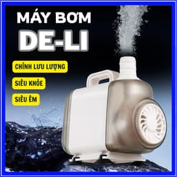 Máy Bơm Nước Bể Cá DELI Siêu Khỏe, Hoạt Động Êm Ái, Tiết Kiệm Điện Công Suất 10W-125W 1