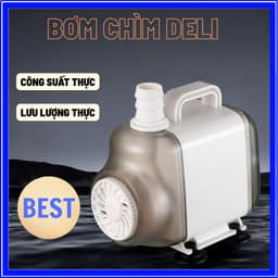 Máy Bơm Nước Bể Cá DELI Siêu Khỏe, Hoạt Động Êm Ái, Tiết Kiệm Điện Công Suất 10W-125W 2