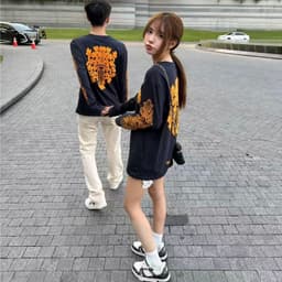Áo thun phông dài tay KIẾM Đen thánh giá thập tự CHOICE HEARTS l66 nam nữ boxy long tee form rộng kiểu đẹp y2k AM117 6