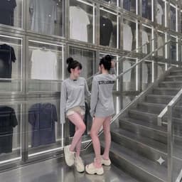Áo Thun phông Tay Dài STRESSMAMA logo l66 in 5D longtee boxy dáng rộng nam nữ cotton 2 chiều 100% tập kiểu y2k đẹp AM120 6