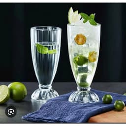 Combo 6  ly thủy tinh đựng sinh tố 369ml LOẠI 1 ,DUNG TÍCH 370ML BAO BÙ BỂ VỠ MC32 5