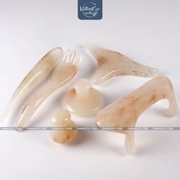 Dụng Cụ Cạo Gió Ấn Huyệt Massage Mặt Và Toàn Thân Nhựa Resin Cao Cấp Dùng Cho Spa và Gia Đình 1