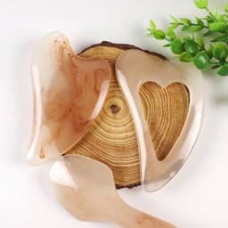 Dụng Cụ Cạo Gió Ấn Huyệt Massage Mặt Và Toàn Thân Nhựa Resin Cao Cấp Dùng Cho Spa và Gia Đình 6