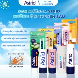 Son dưỡng môi Astrid mỡ hươu chính hãng - Dưỡng ẩm, phục hồi môi khô nứt nẻ, làm hồng môi 1