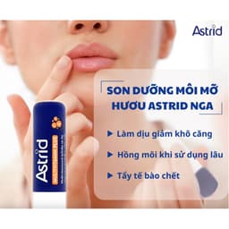 Son Dưỡng Môi Astrid Calendula 4.8g - Cúc Vạn Thọ Chữa Lành, Dưỡng Ẩm 24h, Phù Hợp Môi Nứt Nẻ 3