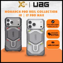 [Có iP18] Ốp UAG Monarch Pro Veil Collection Viền TPU Chống Sốc 7,6 Mét Sạc Từ Tính Chính Hãng cho iP 18 | 17 Pro Max 1
