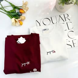Áo thun 3158 YUSTUDIO form rộng áo thun unisex nam nữ tay lỡ mẫu Sóc goingout 2