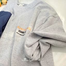 Áo thun 3158 YUSTUDIO form rộng áo thun unisex nam nữ trước ngực mẫu VISUAL ART 7