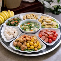 Bộ bát đĩa Hoa Mặt Trời Thương Hiệu Gochy Gốm Sứ Bát Tràng Họa Tiết trắng trơn 45cm 9